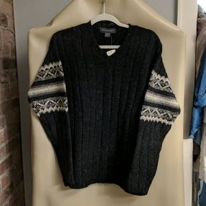 DONATED - Banana Republic men's gray wool sweater.